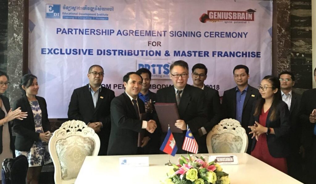 GeniusBrain Country Master Dealership with Cambodia